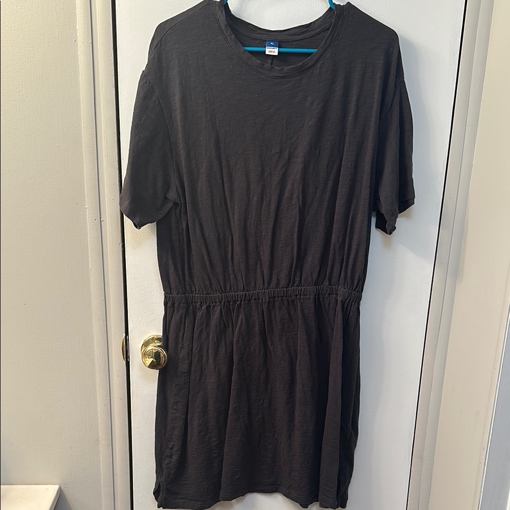 Black Short Sleeve Dress